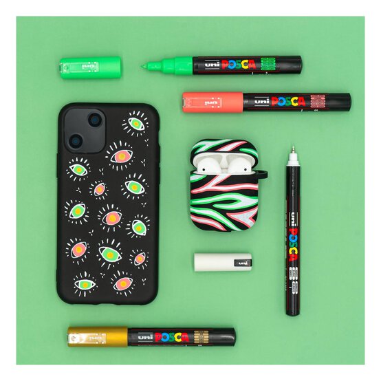 Uni-ball Posca White PC-1MR Marker Pens 2 Pack image number 3