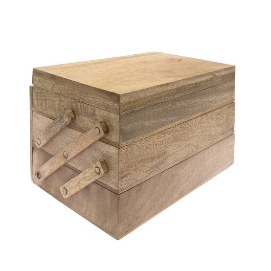 Wooden Sewing Box image number 3