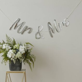 Silver Mr and Mrs Bunting 2m image number 3