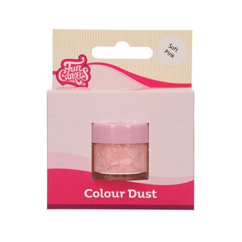 FunCakes Soft Pink Colour Dust 6g