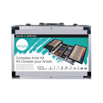 Daler-Rowney Simply Complete Artist Kit 122 Pieces