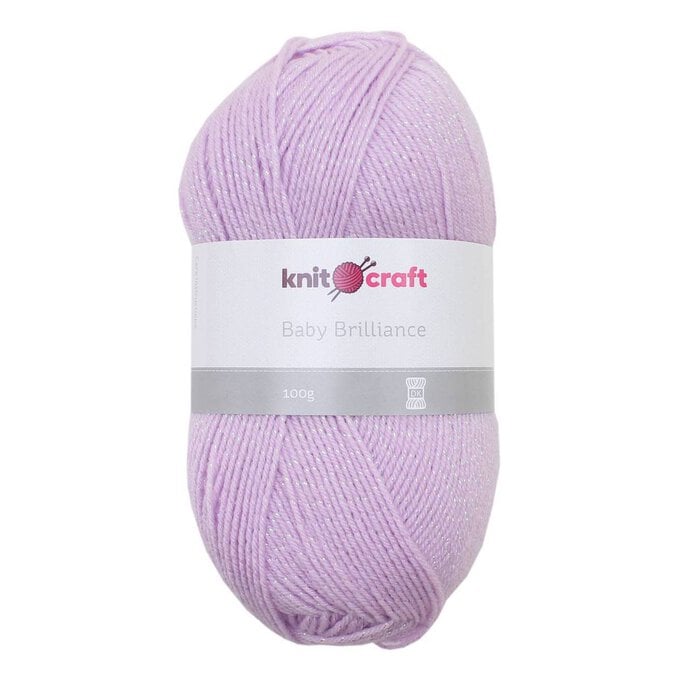 Lilac Baby Brilliance DK Yarn 100g image number 1