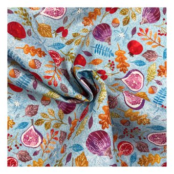 Hearthside Harvest Forest Fruit Cotton Fabric by the Metre