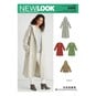 New Look Women's Coat with Hood Sewing Pattern 6585 image number 1