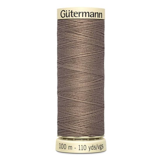 Gutermann Brown Sew All Thread 100m (199) image number 1