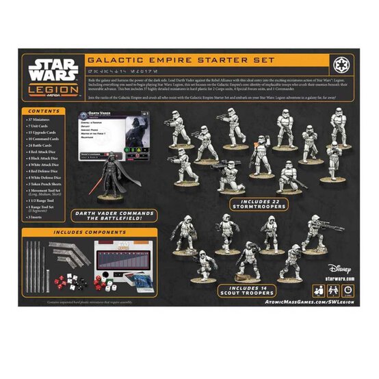 Star Wars: Legion Galactic Empire Starter Set image number 6