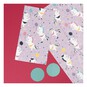 Party Unicorn Gift Wrap Set 2 Pack image number 2