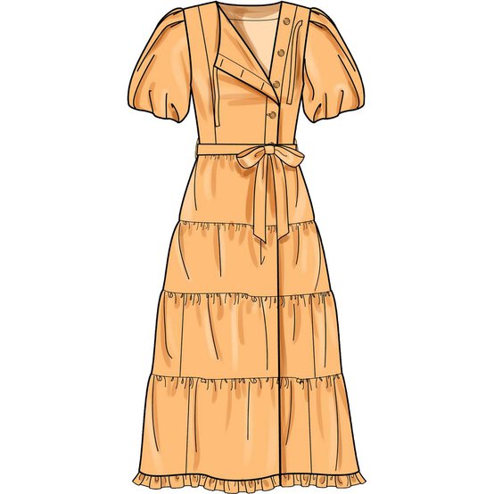 New Look Women&rsquo;s Dress Sewing Pattern N6694 image number 5