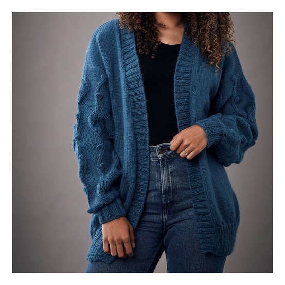 Knitcraft Autumn Leaves Cardigan Digital Pattern 0186 image number 1