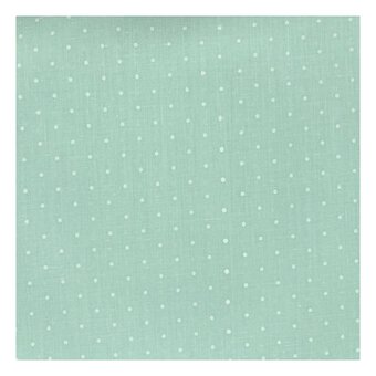 Green Lacquer Spot Polycotton Fabric by the Metre