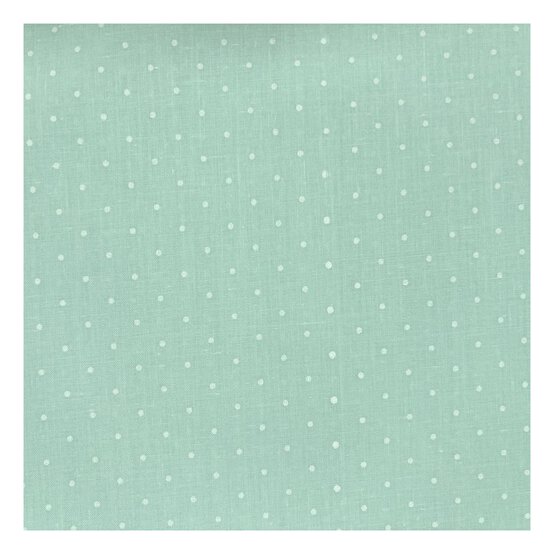 Green Lacquer Spot Polycotton Fabric by the Metre image number 2