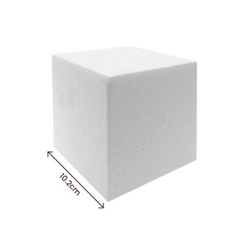 Polystyrene Cubes 10cm 4 Pack