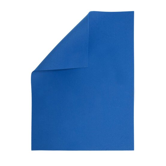 Blue EVA Foam Sheet 22.5cm x 30cm image number 1