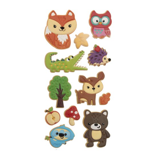 Forest Friends Puffy Stickers image number 1