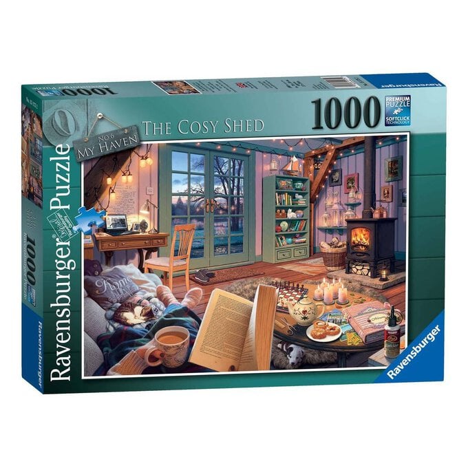 Ravensburger The Cosy Shed Jigsaw Puzzle 1000 Pieces image number 1
