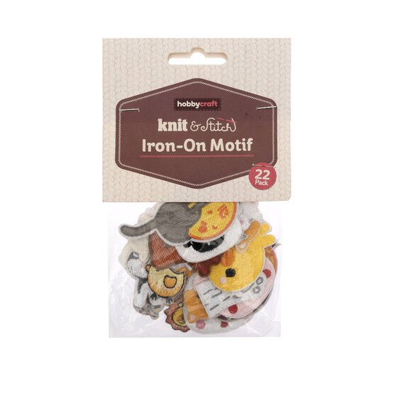 Cute Animal Iron-On Patches 22 Pack image number 4