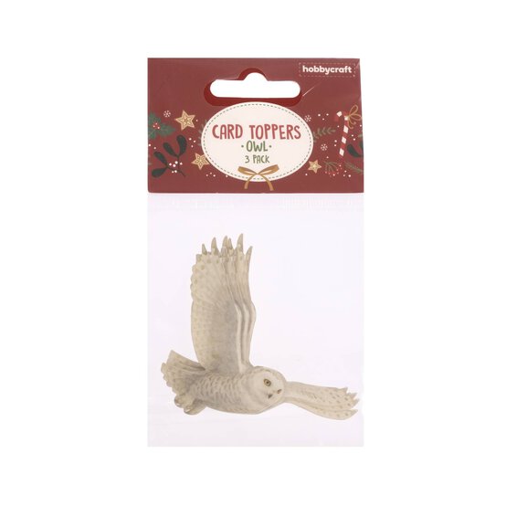 Owl Card Toppers 3 Pack image number 4