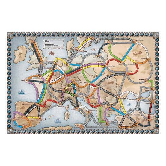 Ticket to Ride Europe Board Game image number 2