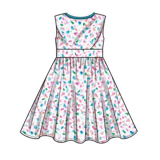 New Look Child’s Dress Sewing Pattern 6726 image number 5