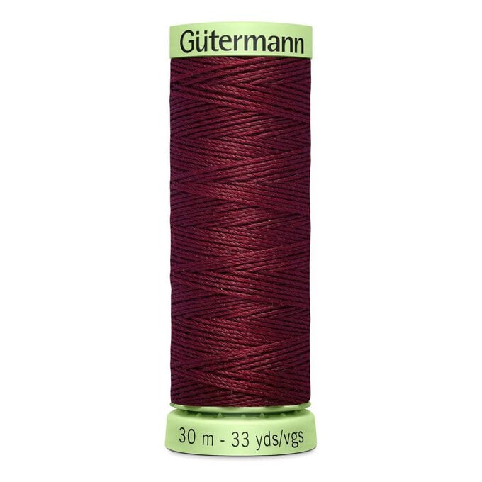 Gutermann Red Top Stitch Thread 30m (369) image number 1