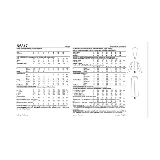 New Look Women&rsquo;s Separates Sewing Pattern N6817 (10-22) image number 3