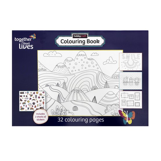 Together for Short Lives Colouring Book image number 1