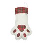 Paw Print Hessian Stocking 38cm image number 1