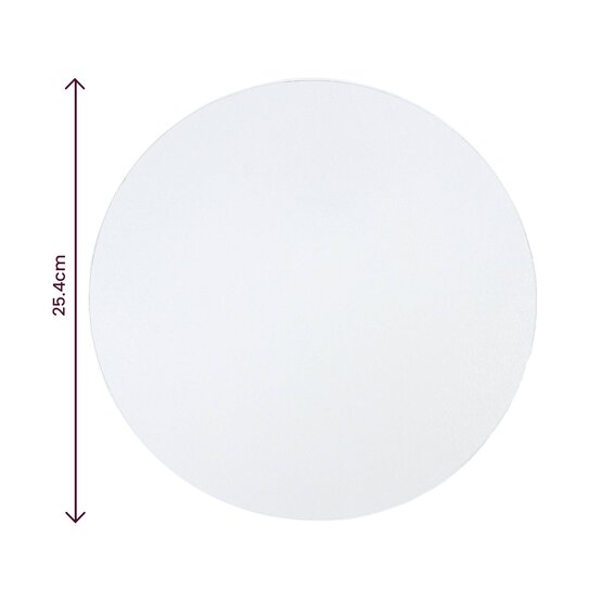 White Round Cake Drum 10 Inches image number 3