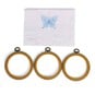 Vervaco Mini Butterfly Embroidery Kit 3 Pack image number 4