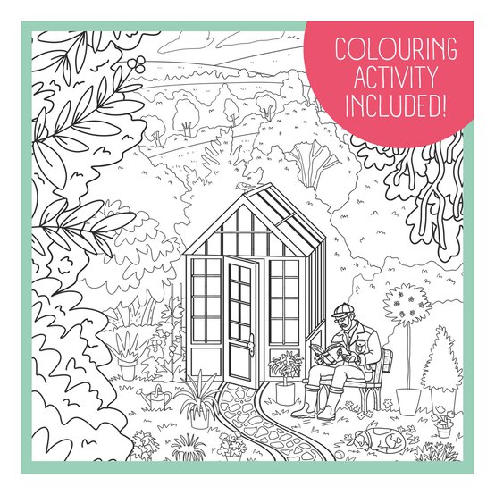 Jumbo Peaceful Mind Time for You Jigsaw Puzzle 54 Pieces 6 Pack  image number 4