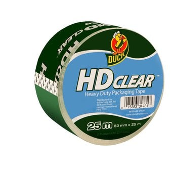 Duck Heavy Duty Packaging Tape 50mm x 25m