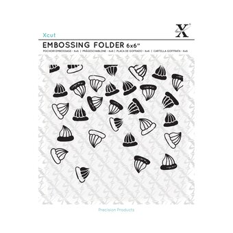 Xcut Sweet Treats Embossing Folder 6 x 6 Inches