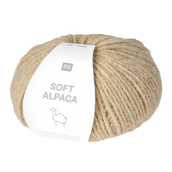 Rico Sand Soft Alpaca DK 50g  image number 1