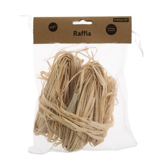 Natural Raffia 30g image number 4
