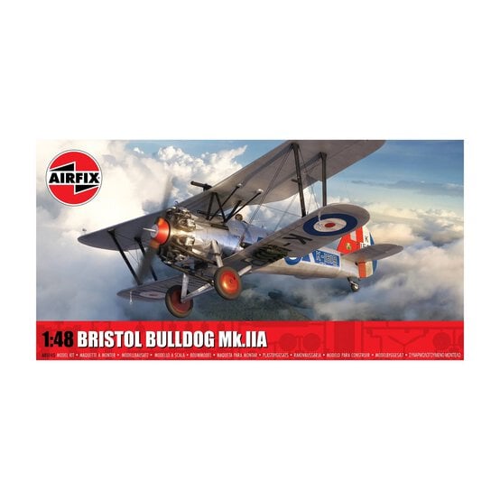 Airfix British Bulldog Mk.IIA Model Kit 1:48 image number 1