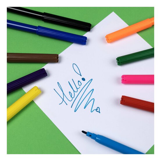 Felt Tip Pens 10 Pack image number 3