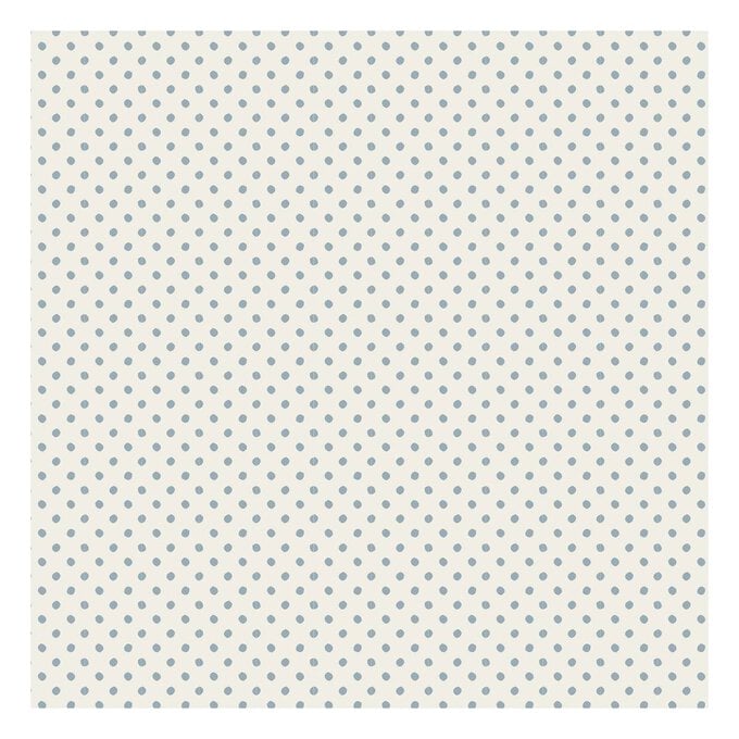 Light Blue Tiny Dots Cotton Fabric by the Metre image number 1