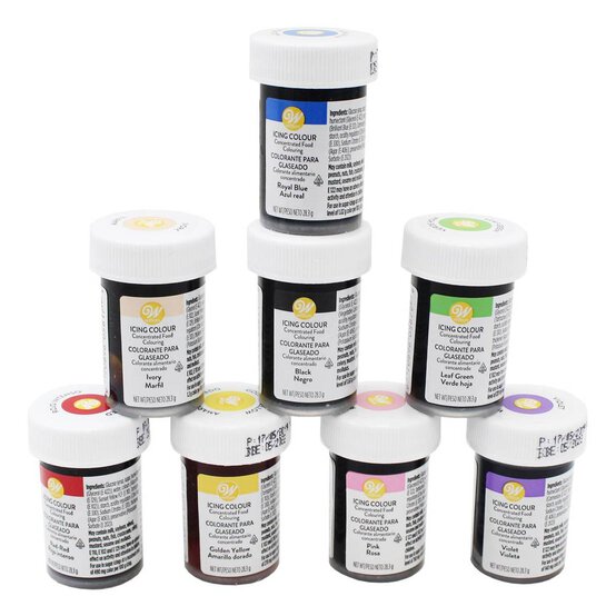 Wilton Icing Colours Set 8 Pack 28.3G