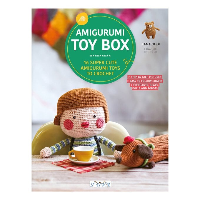 Amigurumi Toy Box Pattern Book image number 1
