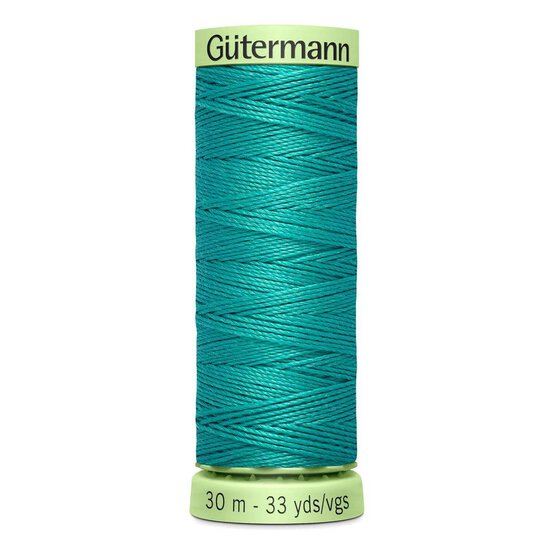 Gutermann Green Top Stitch Thread 30m (235) image number 1