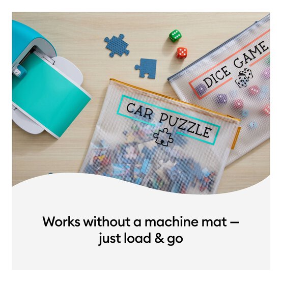 Cricut Joy Ocean Blue Permanent Smart Vinyl 5.5 x 48 Inches image number 3