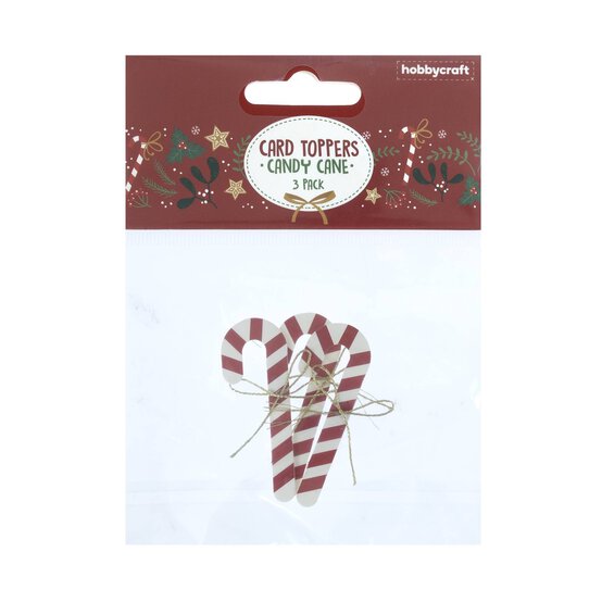 Candy Cane Card Toppers 3 Pack image number 4