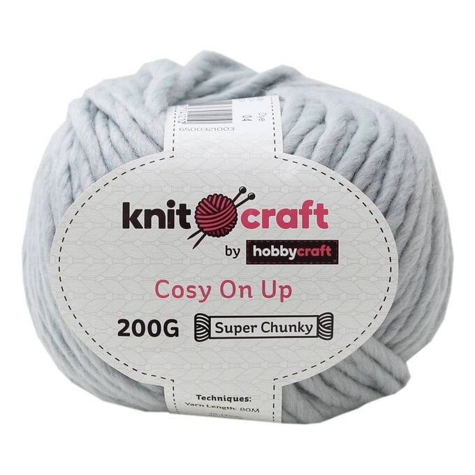 Knitcraft Silver Cosy On Up Yarn 200g image number 1