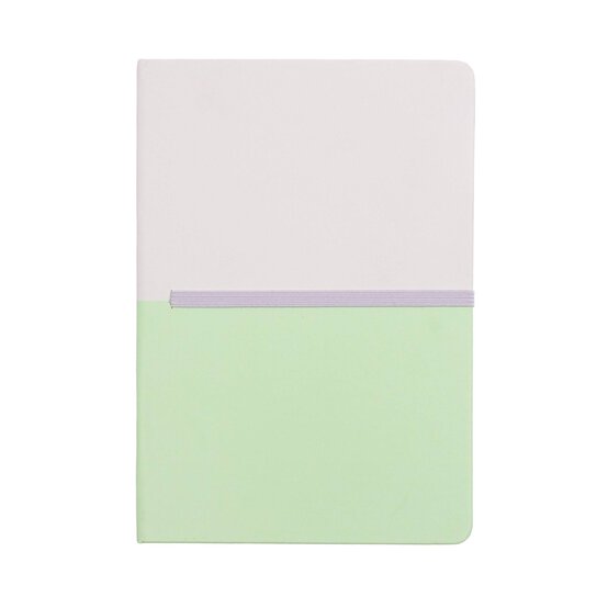 Purple and Green Hardback Notebook A5 image number 1