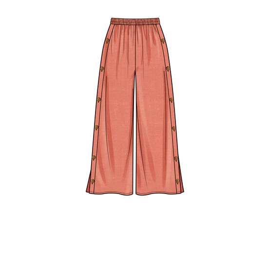 Simplicity Women&rsquo;s Trousers and Skirt Sewing Pattern S9608 (4-12) image number 3
