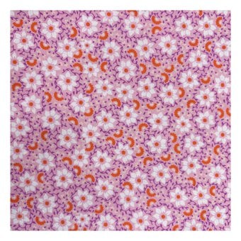 Island Haven Sunset Vine Cotton Fabric by the Metre