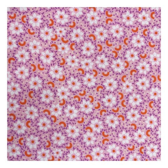 Island Haven Sunset Vine Cotton Fabric by the Metre image number 2