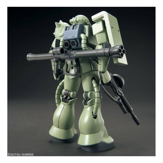 Gunpla HG MS-06 Zaku II Model Set 1:144  image number 4