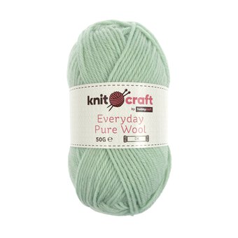 Knitcraft Mint Everyday Pure Wool DK 50g