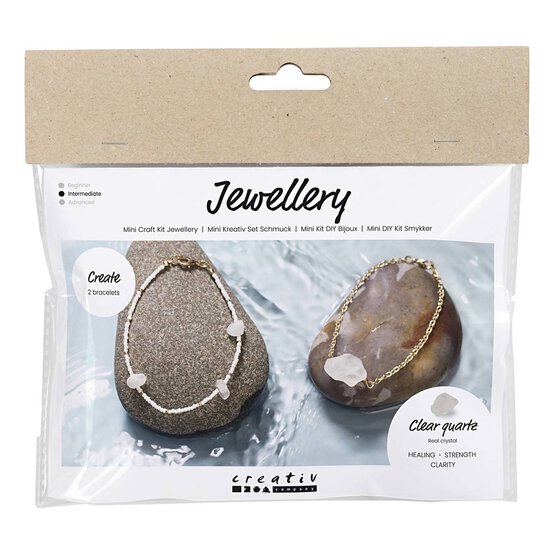 Rock Crystal Bracelet Mini Craft Kit image number 1